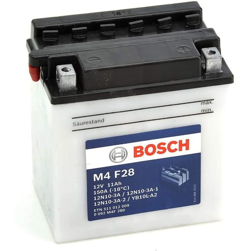 Bosch M4 F28 12N10-3A-2/YB10L-A2 motorkerékpár akkumulátor - 511012009