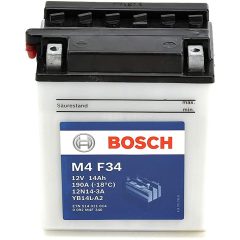   Bosch M4 F34 12N14-3A/YB14L-A2 motorkerékpár akkumulátor - 514011014