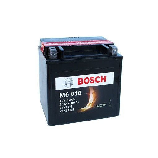 Bosch YTX14-4/YTX14-BS 12V 12Ah 200A AGM bal+ motorkerékpár akkumulátor - 512014