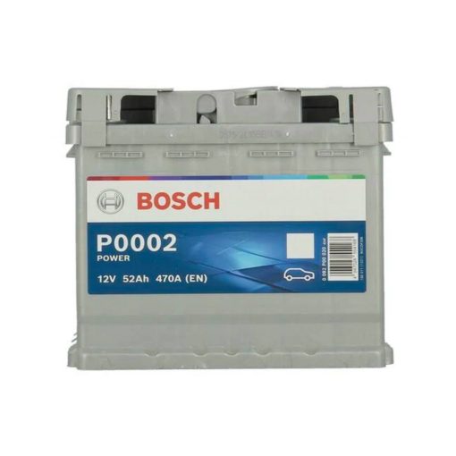 Bosch Power 12V 52ah 470A jobb+ autó akkumulátor (0092P00020)