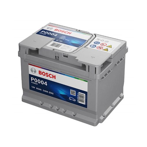 Bosch Power 12V 60ah 540A jobb+ autó akkumulátor (0092P00040)