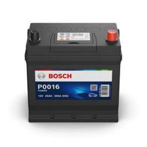 Bosch Power 12V 45ah 300A jobb+ autó akkumulátor (0092P00160)
