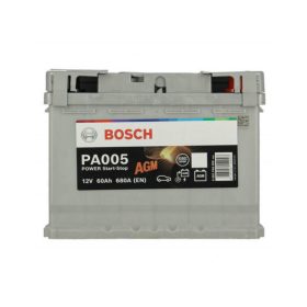   Bosch Power AGM 12V 60ah 680A Jobb+ autó akkumulátor (0092PA0050)