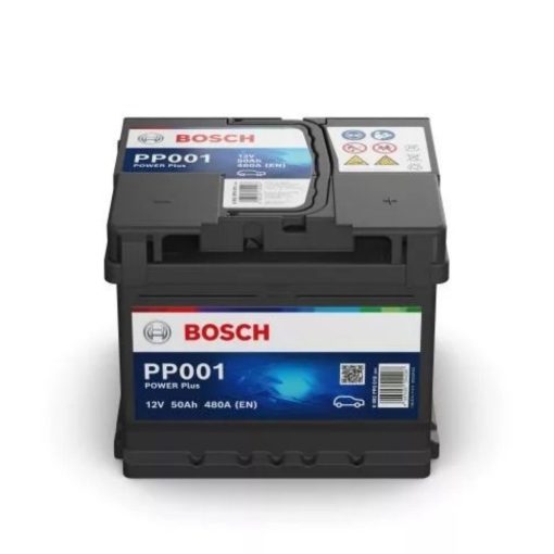 Bosch Power Plus 12V 50ah 480A jobb+ autó akkumulátor (0092PP0010)
