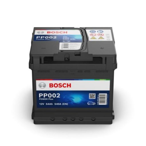 Bosch Power Plus 12V 54ah 540A jobb+ autó akkumulátor (0092PP0020)