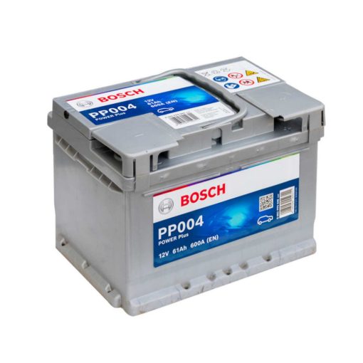 Bosch Power Plus 12V 61ah 600A jobb+ autó akkumulátor (0092PP0040)