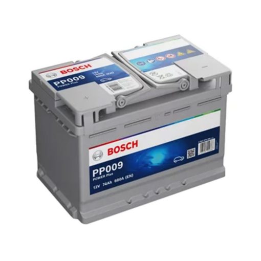 Bosch Power Plus 12V 74ah 680A bal+ autó akkumulátor (0092PP0090)