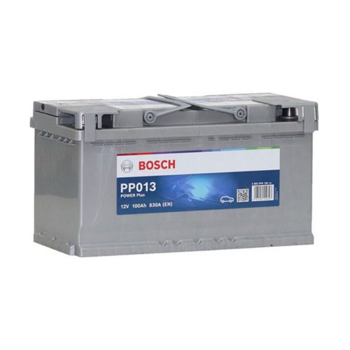 Bosch Power Plus 12V 100ah 830A jobb+ autó akkumulátor (0092PP0130)