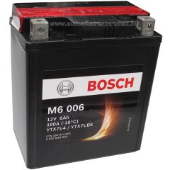   Bosch YTX7L-4/YTX7L-BS 12V 6Ah 85A AGM motorkerékpár akkumulátor - 506014005