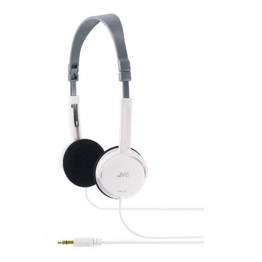 JVC HA-L50-W Fülre illeszkedő, összecsukható hagyományos fejhallgató fehér színben