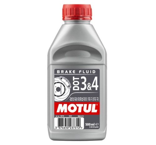 MOTUL DOT 3 & DOT 4 Brake Fluid 500ml fékolaj