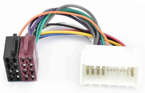 Phonocar 04734 autórádió kábel ISO csatlakozóval 10 cm Hyundai Kia modellekhez 2003-2015 kompatibilitás