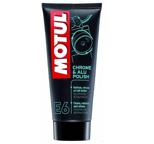 MOTUL E6 Chrome & Alu Polish 100ml tisztítószer