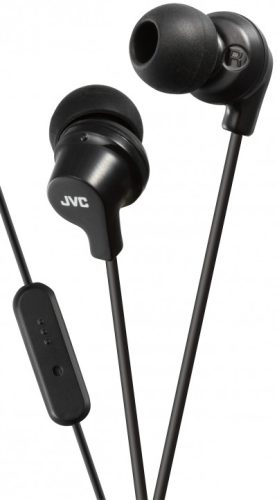 JVC HA-FR15B Utcai fülhallgató Headset funkcióval fekete színben