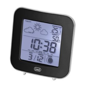   Trevi ME 3106 Professzionális időjárás állomás fekete színben