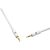 Oehlbach OB 60012 i-Connect J-35 Prémium sztereó 3,5 mm Jack - 3,5 mm Jack kábel, fehér színben, 1,5 méter