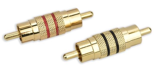 Phonocar 046731 RCA toldó 2db-os csomag koaxiális férfi-férfi csatlakozó autós és otthoni használatra