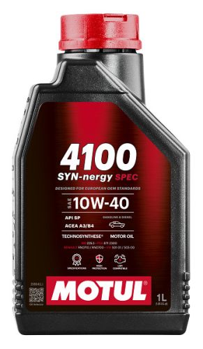 MOTUL 4100 SYN-nergy Spec 10W-40 1L olaj - 112890