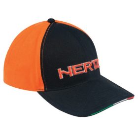  Hertz Hertz ORANGE/BLACK CAP Baseball sapka Hertz felírattal, narancs/fekete színben