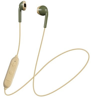 JVC HA-F19BT-GC Fülhallgató Bluetooth kapcsolattal, zöld/bézs színben