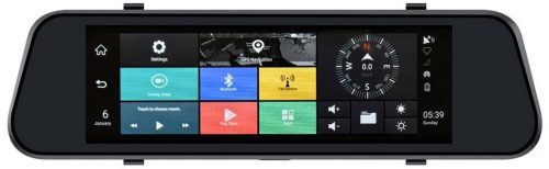 Phonocar VM495 Android alapú multimédiás visszapillantó tükör