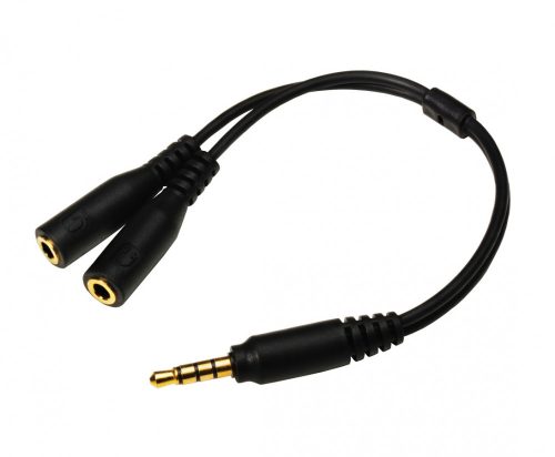 Hertz HMA C3.5Y 3,5 mm Jack Y elosztó kábel 