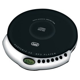   Trevi CMP 498 Hordozható CD lejátszó, fekete/ezüst színben