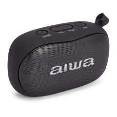   Aiwa BS-110BK Hordozható Bluetooth hangszóró fekete színben