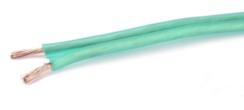 Phonocar 061521 hangszóró kábel 2x1 mm², zöld szín, 50 méter tekercs, soft touch szigetelés