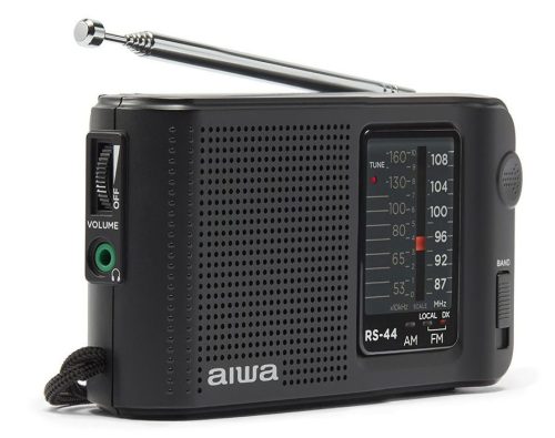 Aiwa RS-44 Hordozható rádió fekete színben