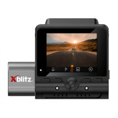   Xblitz Dual 2 GPS Dupla kamerás, GPS-sel ellátott menetrögzítő kamera 