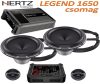 Hertz Legend 1650 csomag ML Power 4,  4/3/2 csatornás erősítő + Mille Legend MLK 1650.3 hangszórókészlet