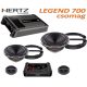 Hertz Legend 700 csomag ML Power 4,  4/3/2 csatornás erősítő + Mille Legend MLK 700.3 hangszórókészlet