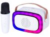 Trevi XR 8A01 White XR JUMP Bluetooth hangszóró, karaoke funkcióval és mikrofonnal, fehér