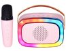 Trevi XR 8A01 Pink XR JUMP Bluetooth hangszóró, karaoke funkcióval és mikrofonnal, rózsaszín