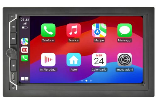 Phonocar VM018 2 DIN multimédia Apple CarPlay és Android Auto Wifi csatlakozással