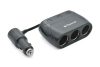 Phonocar  05223 Plug&Play szivargyújtó elosztó aljzat, 3 szivargyújtóra és 2 USB-re, 12/24V