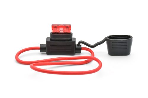 Phonocar 04583 MIDI Biztosítékház 10A biztosítékkal és 30cm-es kábellel 
