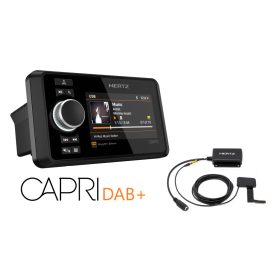   Hertz CAPRI H100 DAB+  Csúcskategóriás hajós High-end audio forrás Hi-Res zenelejátszással