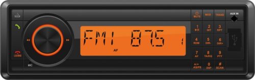 Phonocar VM016 Autórádió FM/AM/DAB+, Bluetooth, USB, SD kártya, 12/24V személyautókhoz vagy teherautókhoz
