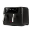 Girmi FG26 Ecofrit Bis forrólevegős sütő, dupla kosárral, 2400W, digitális kijelzővel