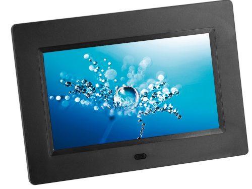 Trevi DPL 2210 digitális képkeret 7" LED kijelzővel, SD/USB bemenettel, fekete