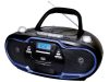 Trevi CMP 574 USB Hordozható Boombox Sztereó CD, USB és Kazettás Lejátszó, digitális FM rádióval, 20W teljesítménnyel