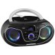 Trevi CMP 588 DAB Hordozható Boombox Sztereó CD-lejátszó, DAB/DAB+, FM rádióval, USB, Bluetooth, AUX-IN