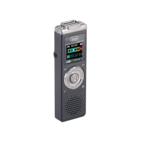   Trevi DR 437 SA2 mini digitális diktafon 8GB memóriával, 580 óra felvétel, USB-C töltés