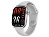 Trevi T-FIT 400 C SILVER – Smartwatch AMOLED kijelzővel, ívelt dizájnnal és hívásfunkcióval ezüst színben