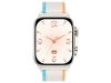 Trevi T-FIT 430 A SILVER - Smartwatch, okosóra AMOLED kijelzővel, híváskezeléssel és egészségfigyeléssel, ezüst szín
