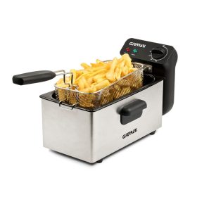   G3 Ferrari G10203 Pastella - elektromos olajsütő, ízletes sült ételek készítéséhez, kivehető tartállyal, 3 literes, 2000W