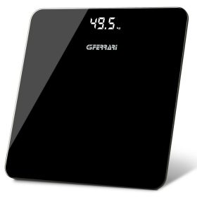   G3 Ferrari G30058 digitális személymérleg rejtett LED kijelzővel, edzett üveg, 180 kg, 50 g pontosság