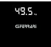 G3 Ferrari G30058 digitális személymérleg rejtett LED kijelzővel, edzett üveg, 180 kg, 50 g pontosság